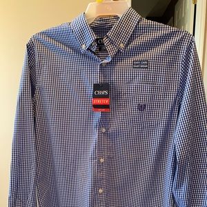 Men’s CHAPS Button Down T-shirt